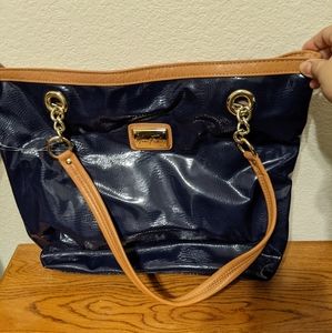 Marc fisher blue handbag